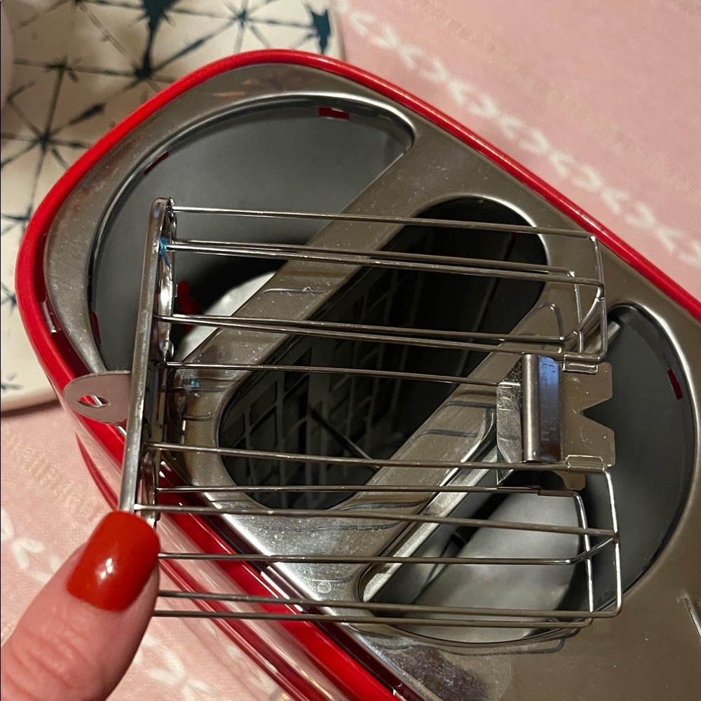 Brand New Nostalgia Red Pop Up Hot Dog Toaster - Picture 7 of 10